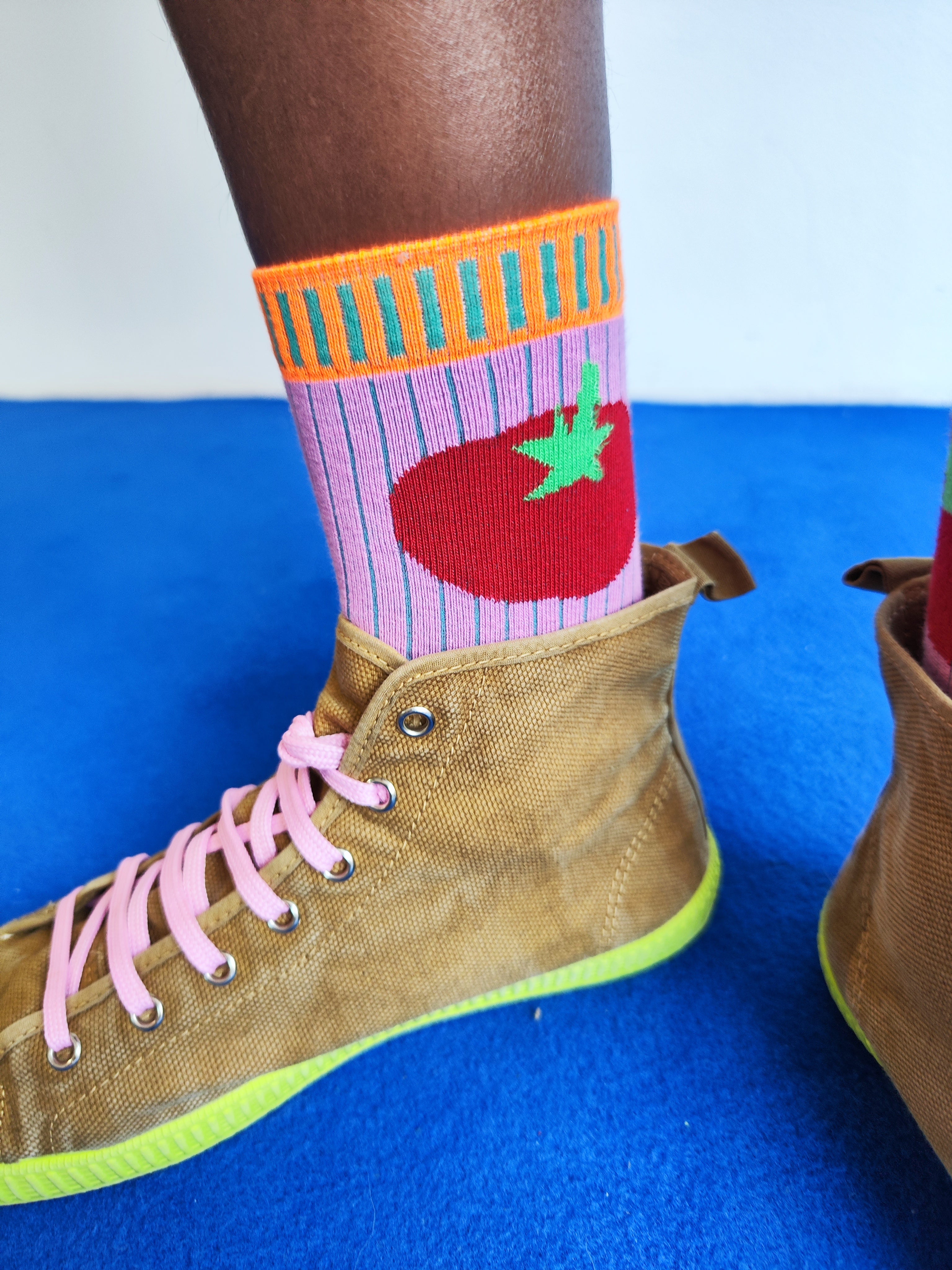 Socken Pomo Rosa