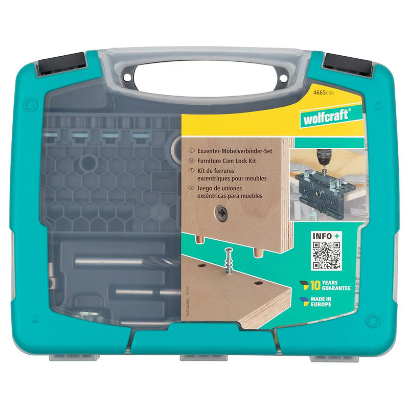 Kit de ferrures excentriques - WOLFCRAFT - 4665000