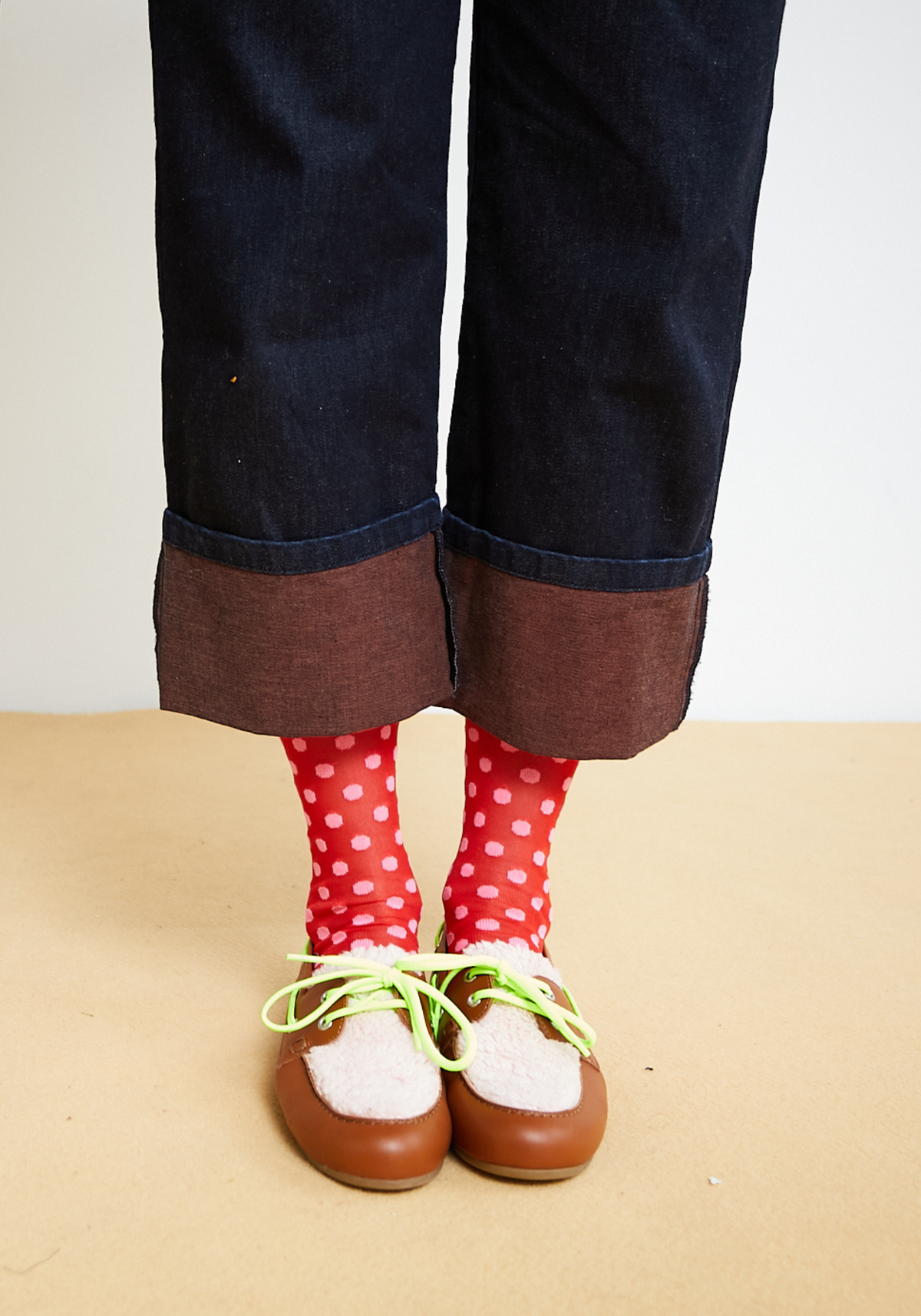 PolkaDot Socken Rot