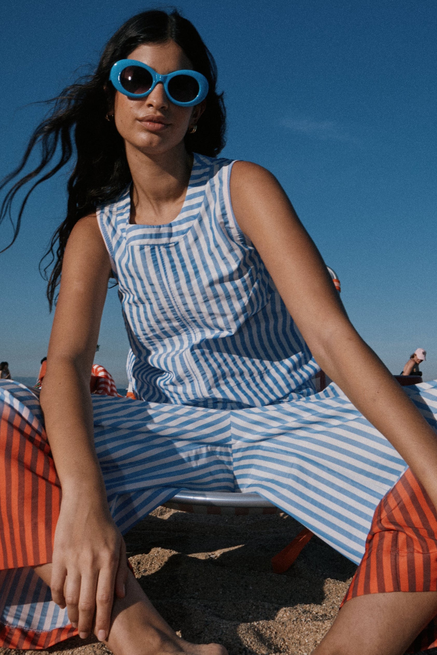 Blue Oliva Top