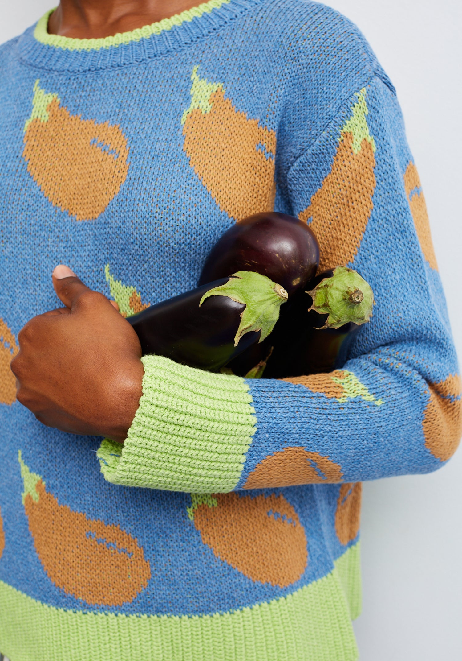 Pull Melanzane Bleu
