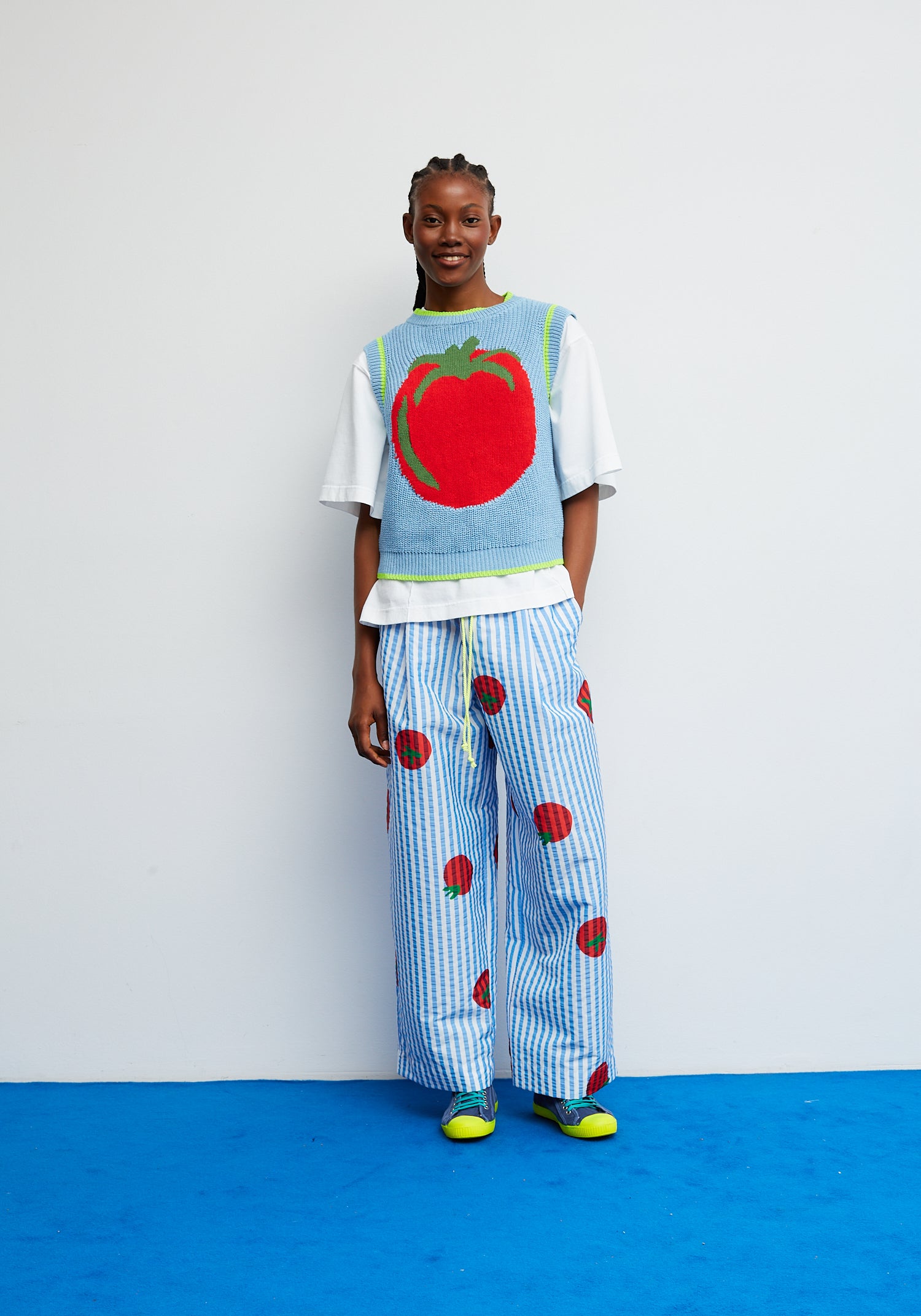 Gilet Pomodoro Bleu