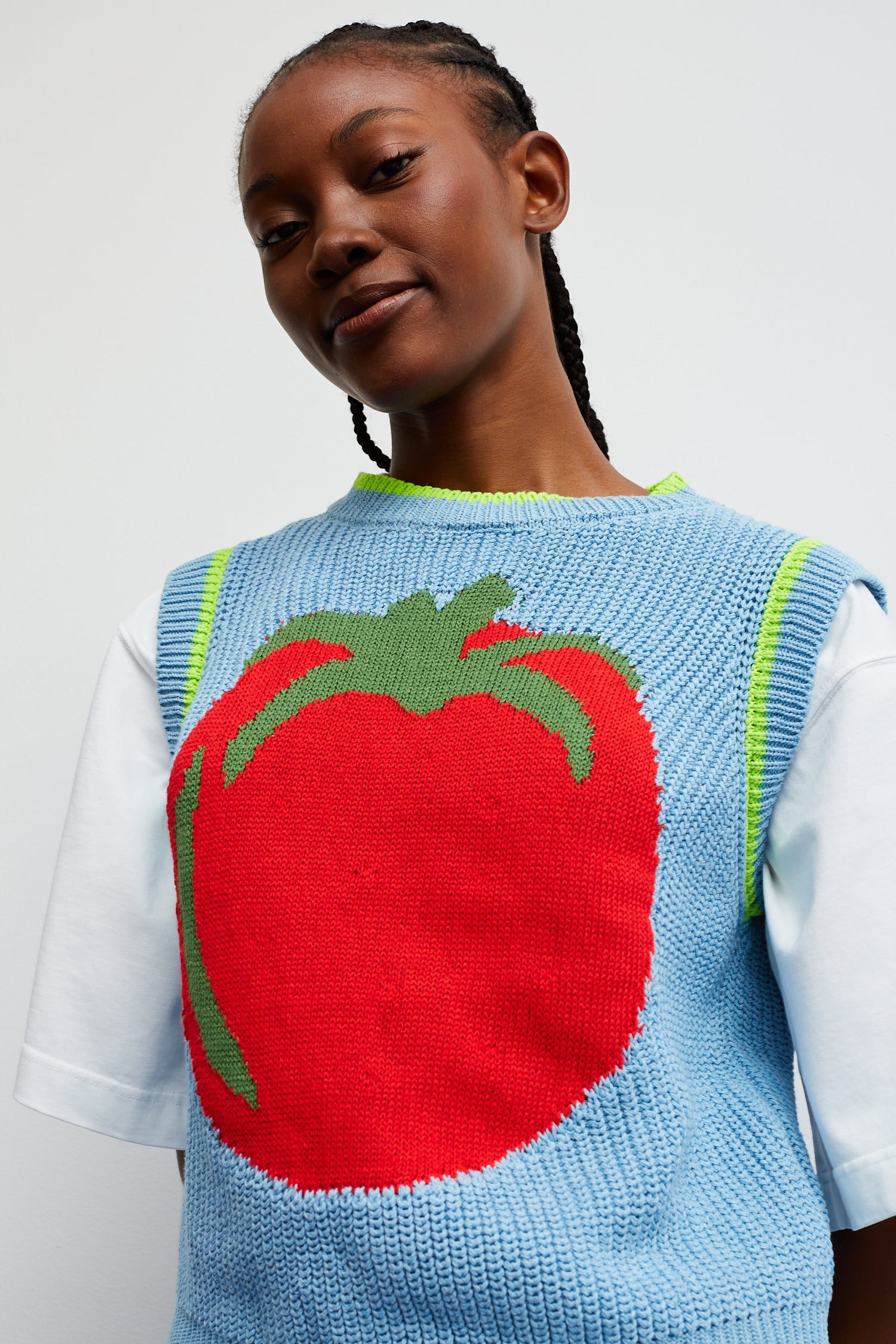 Gilet Pomodoro Bleu