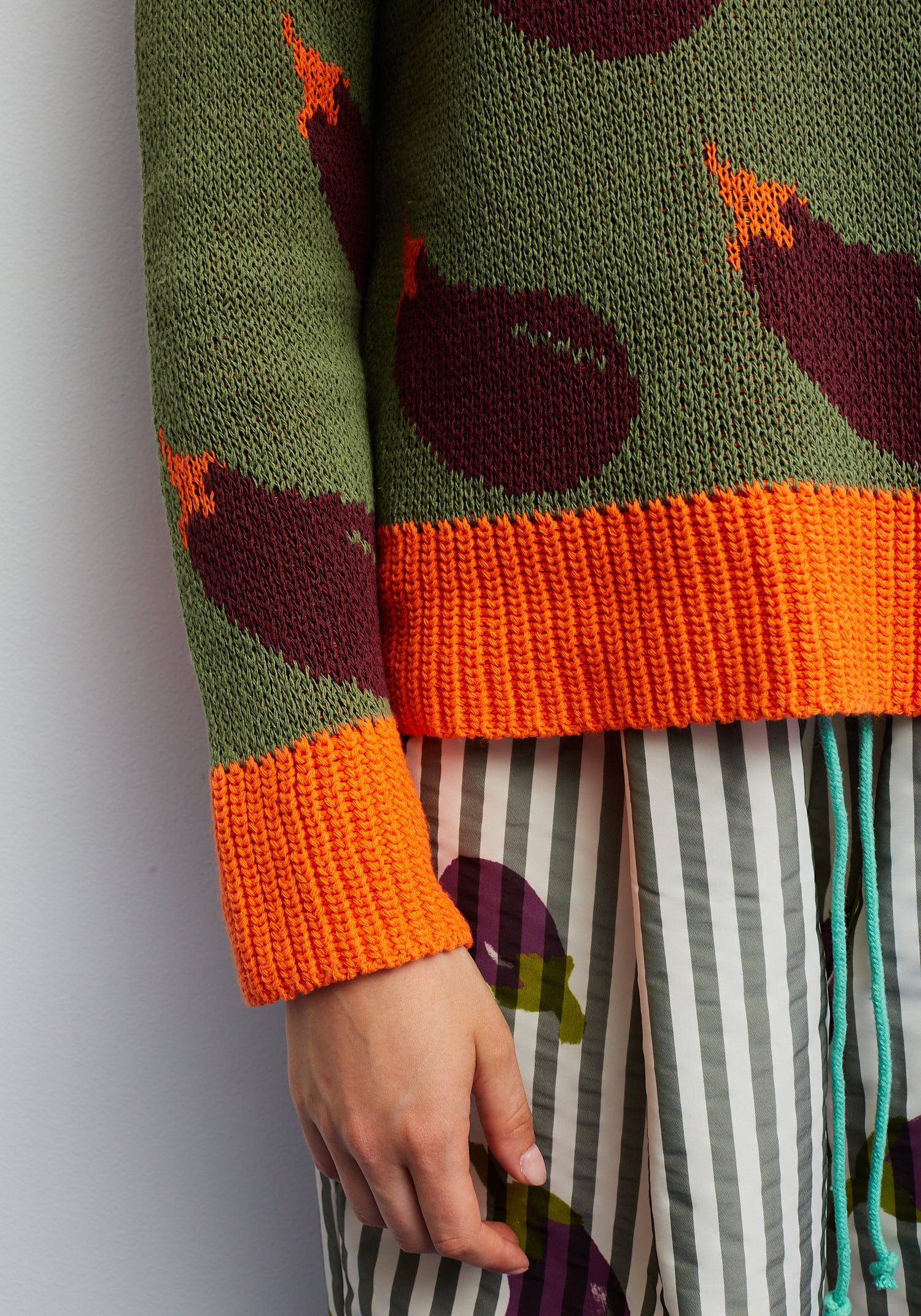 Pull Melanzane Vert