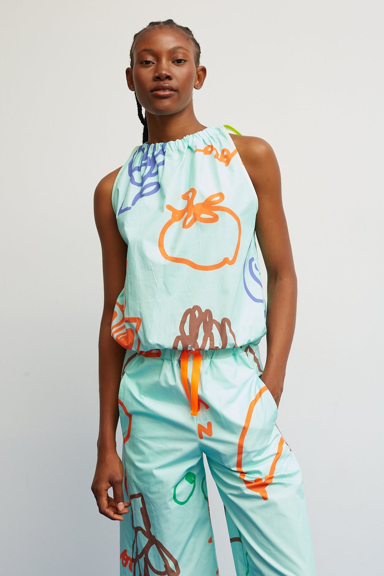 Aloha Top Aqua
