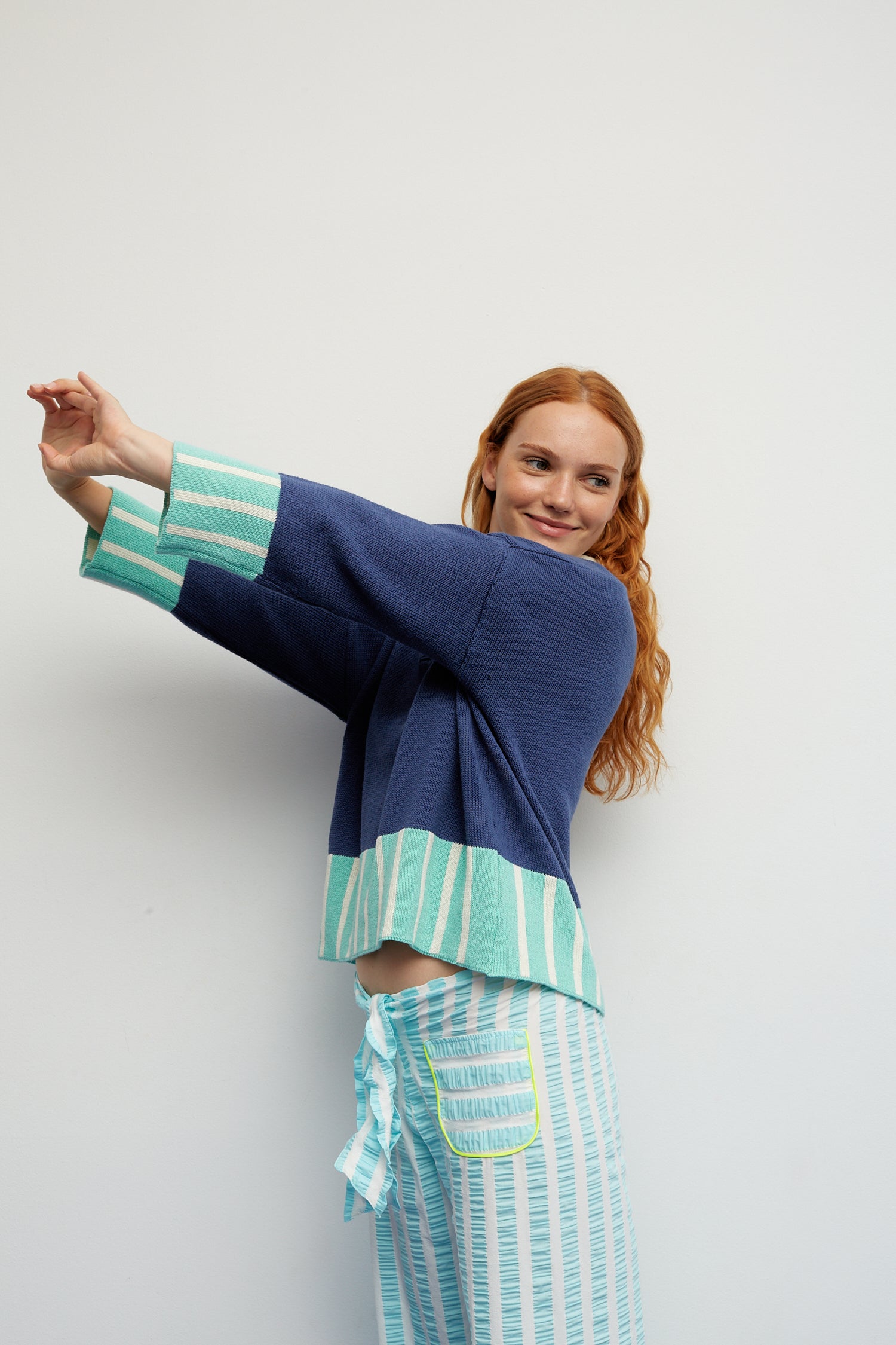 Pull Grissini Bleu