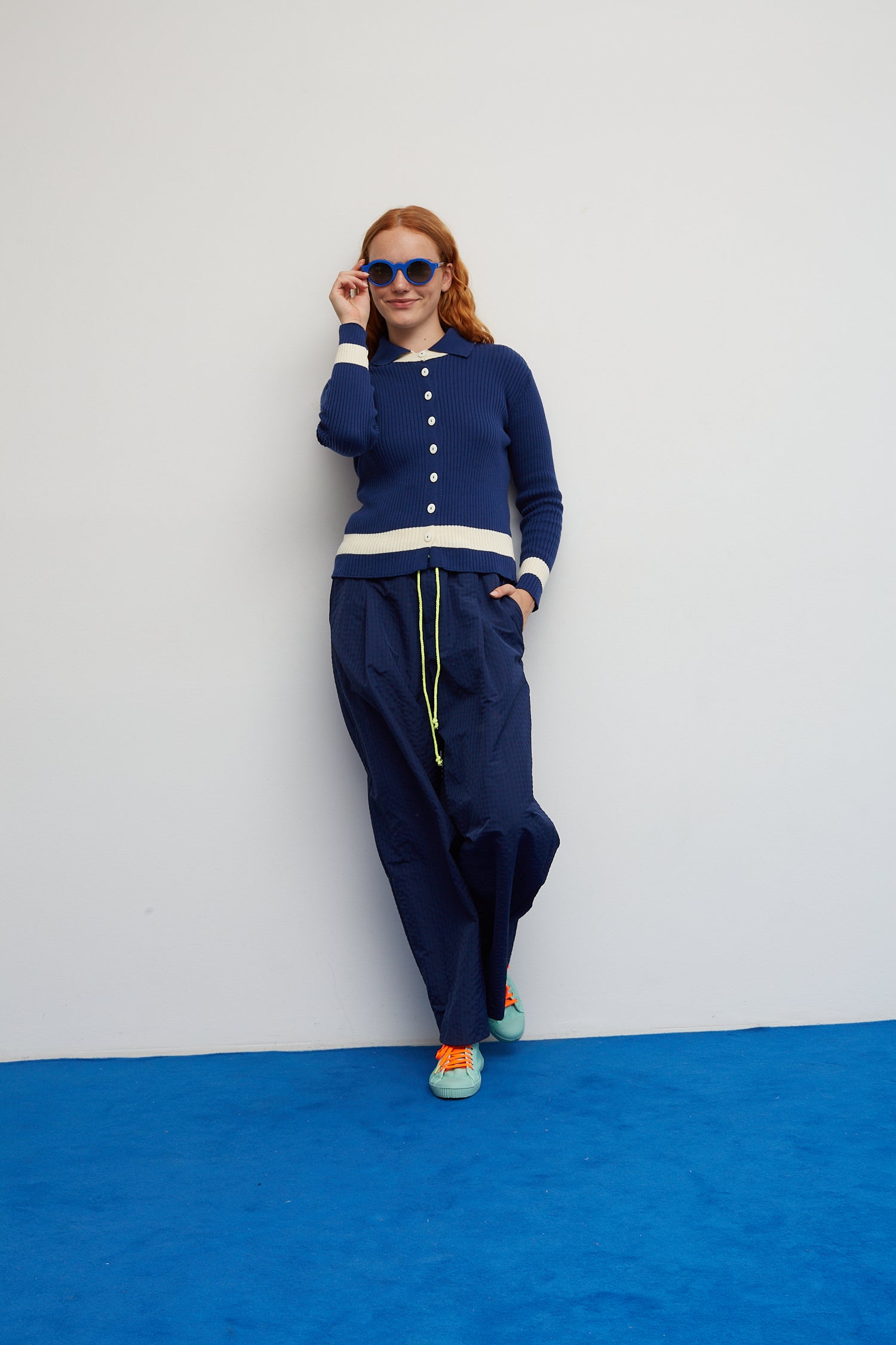 Blue Gaseosa Cardigan