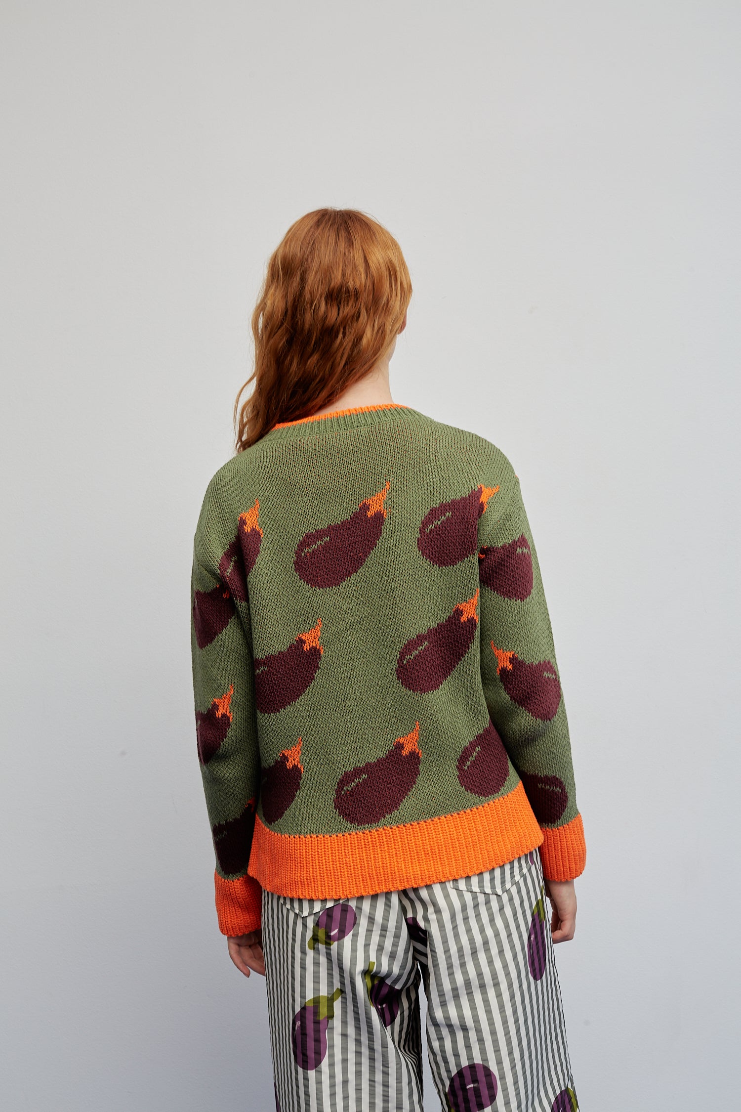 Pull Melanzane Vert