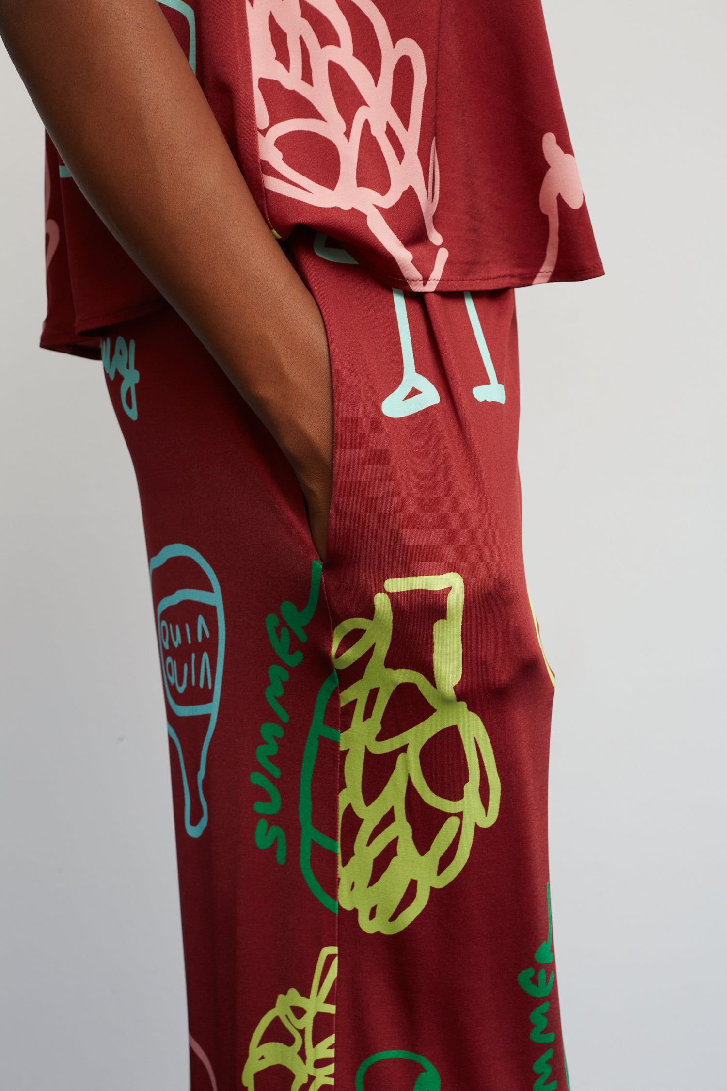Sunset Hose Bordeaux