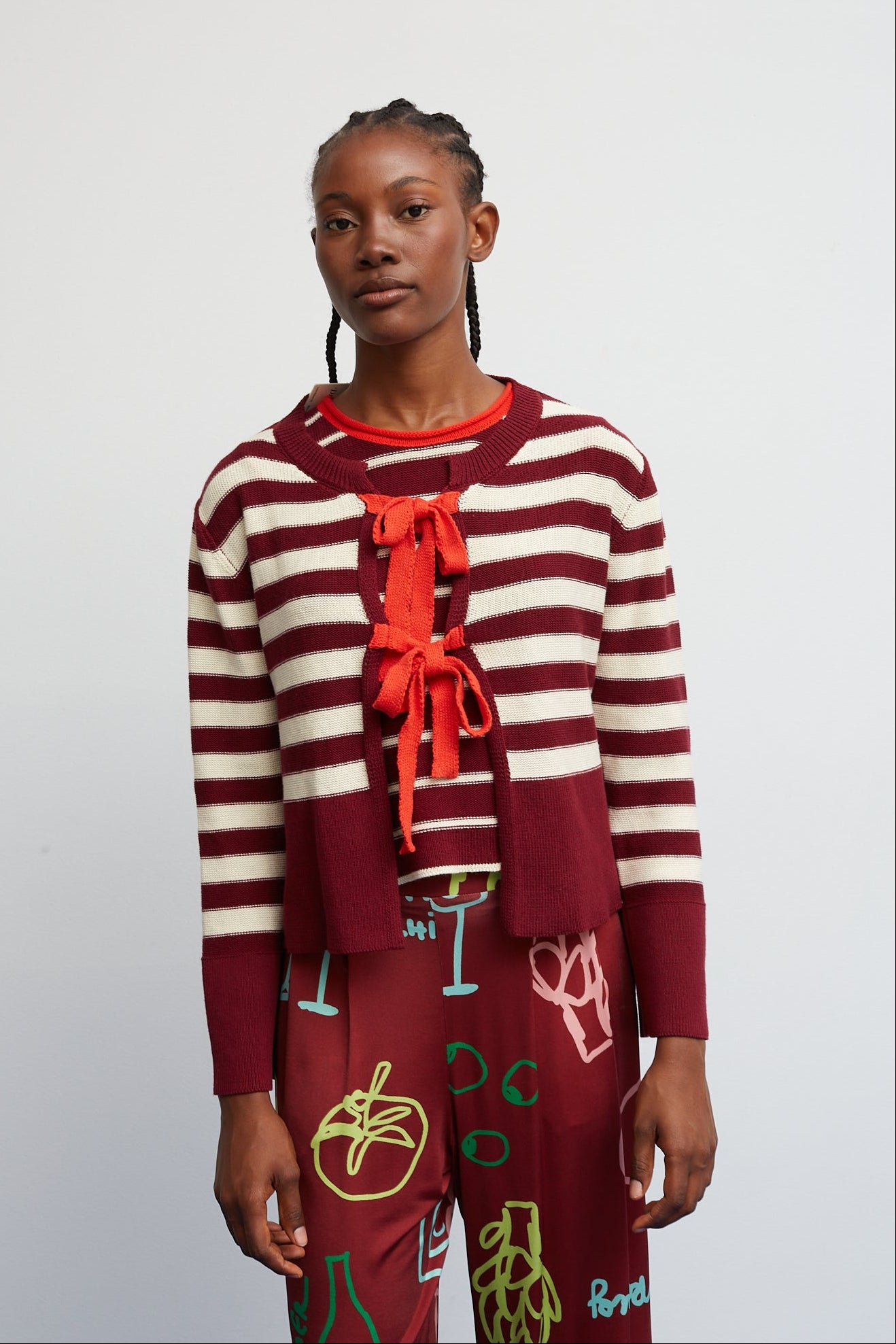 Wine Tinto Cardigan