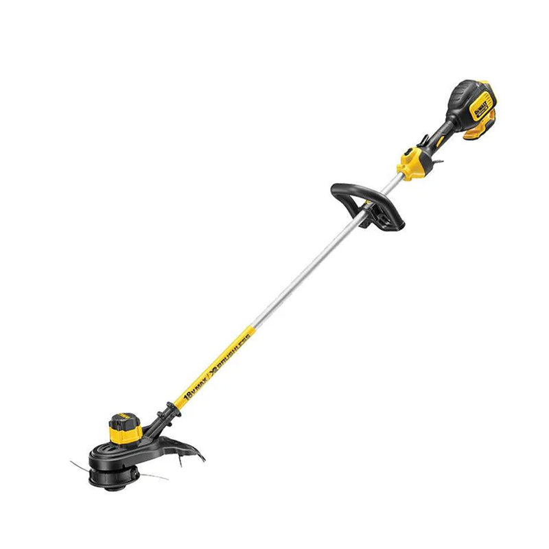 Pack 2 outils DEWALT DCKRT04GA Tronçonneuse + Coupe-bordure 18V + 2 batteries + chargeur