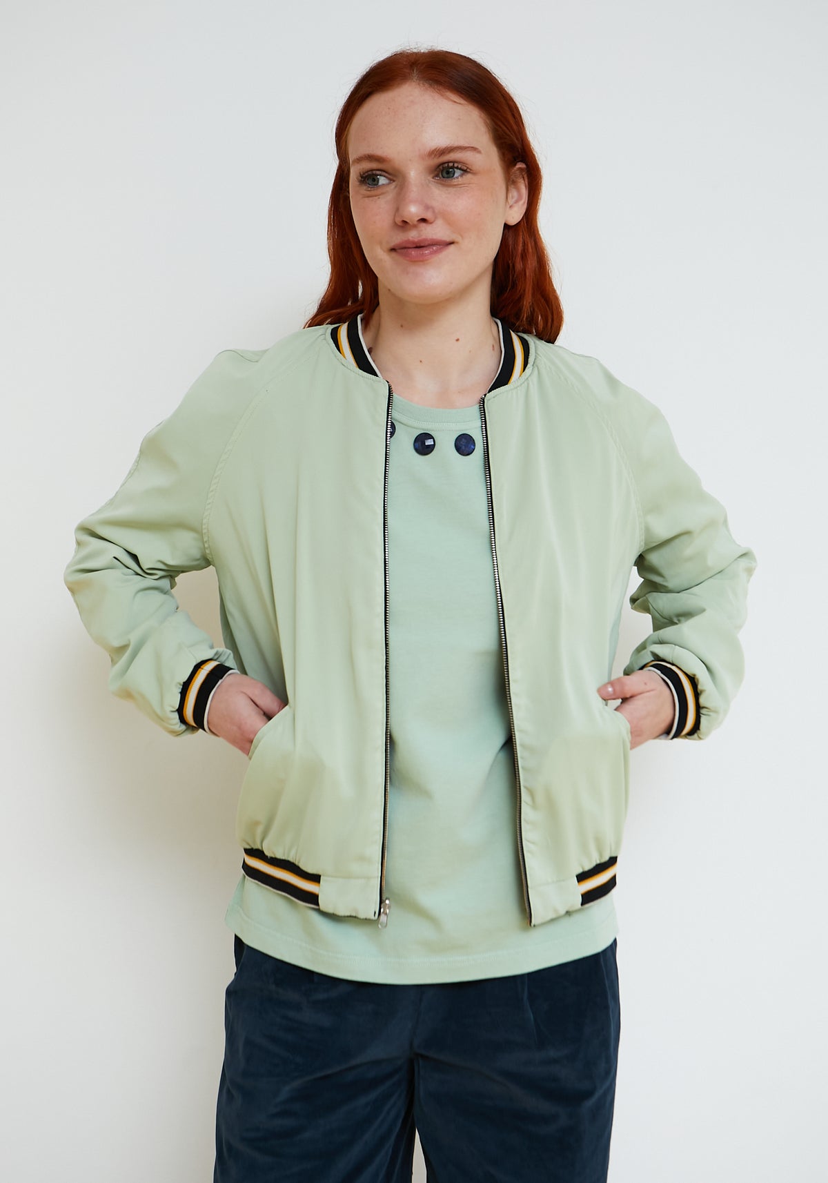 Navy Blue Ludo Jacket