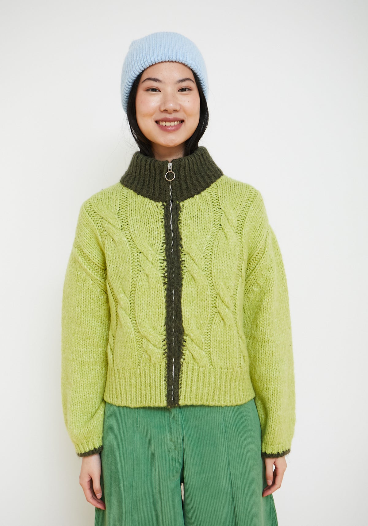 Cardigan Jammy Verde