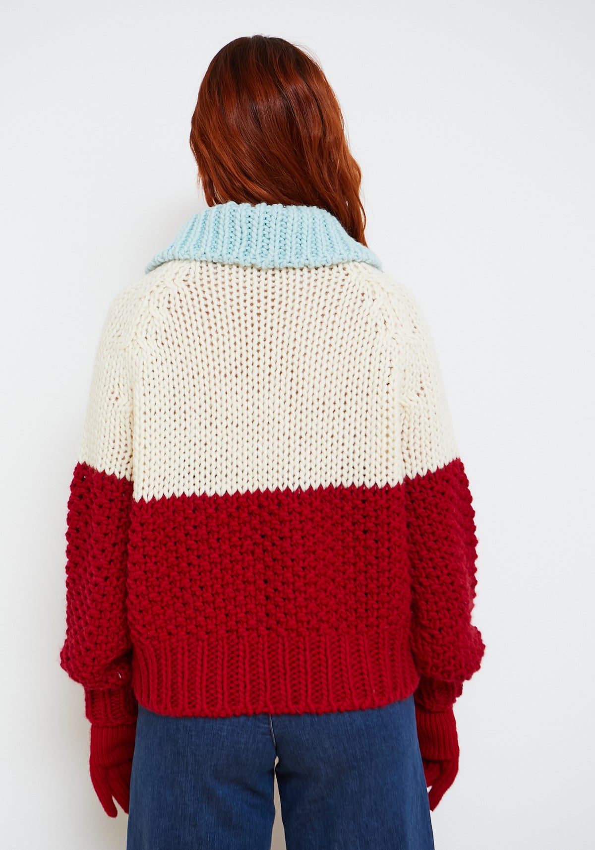 Glase Pullover Rot