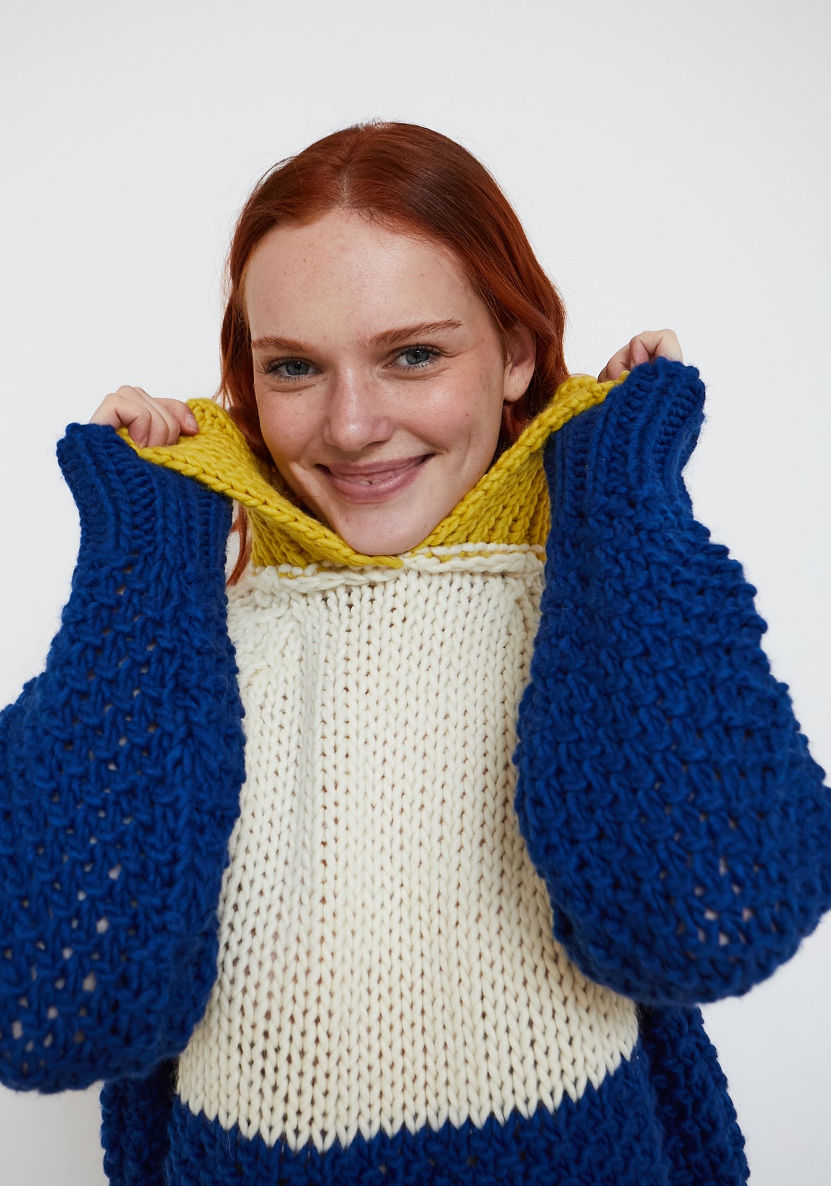 Glase Pullover Marineblau