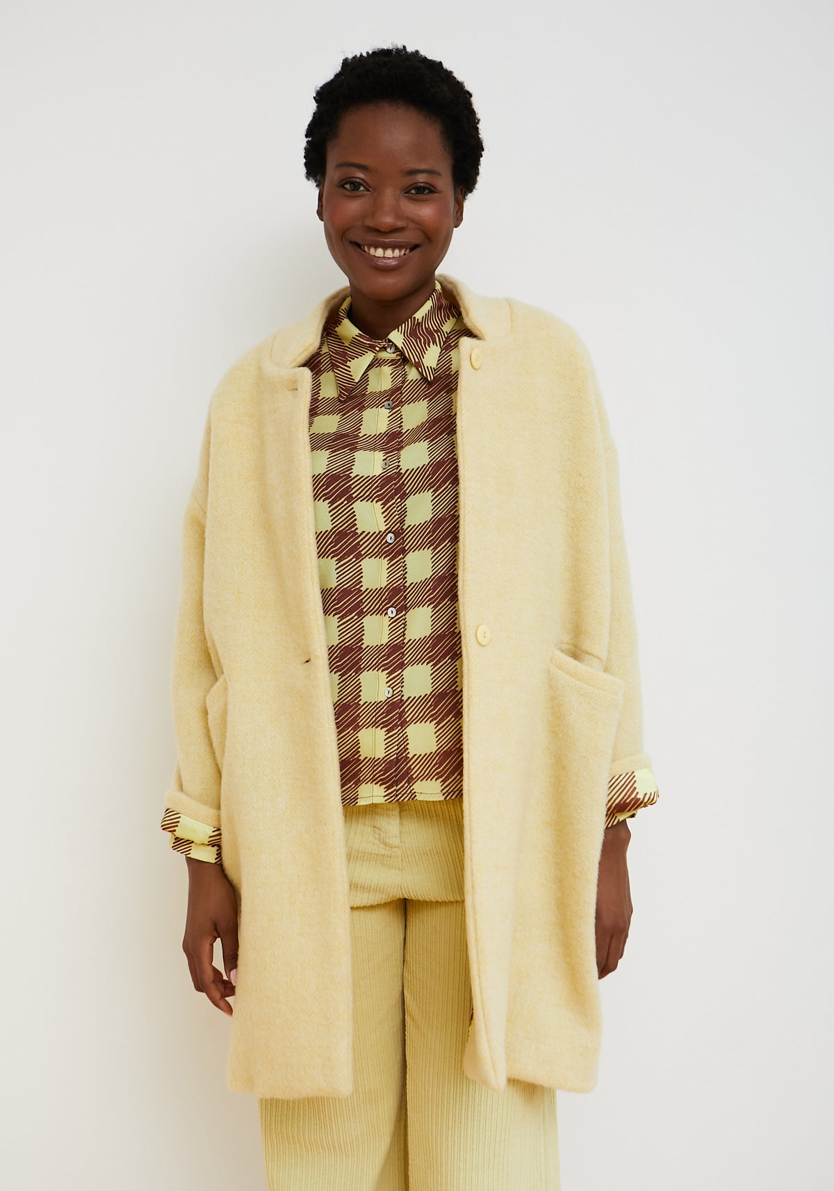 Manteau Como Jaune