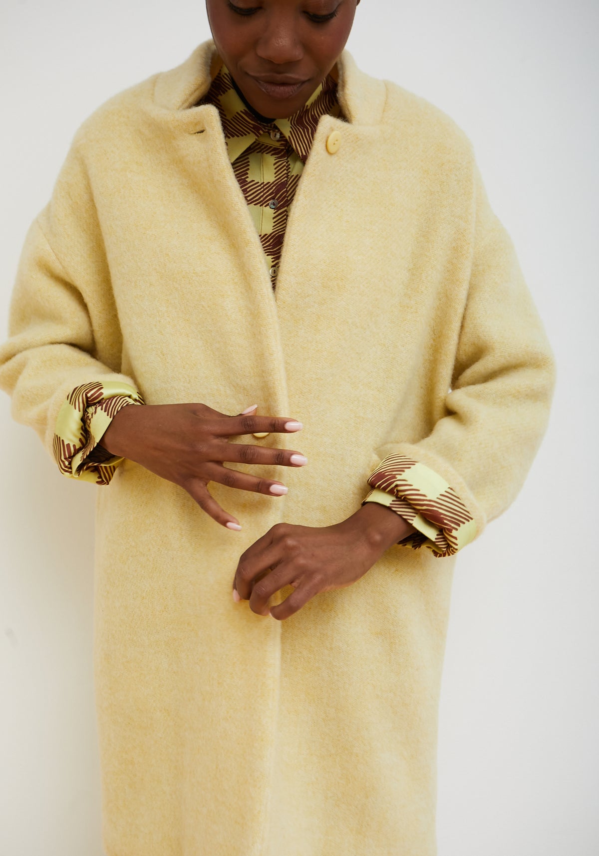 Yellow Como Coat