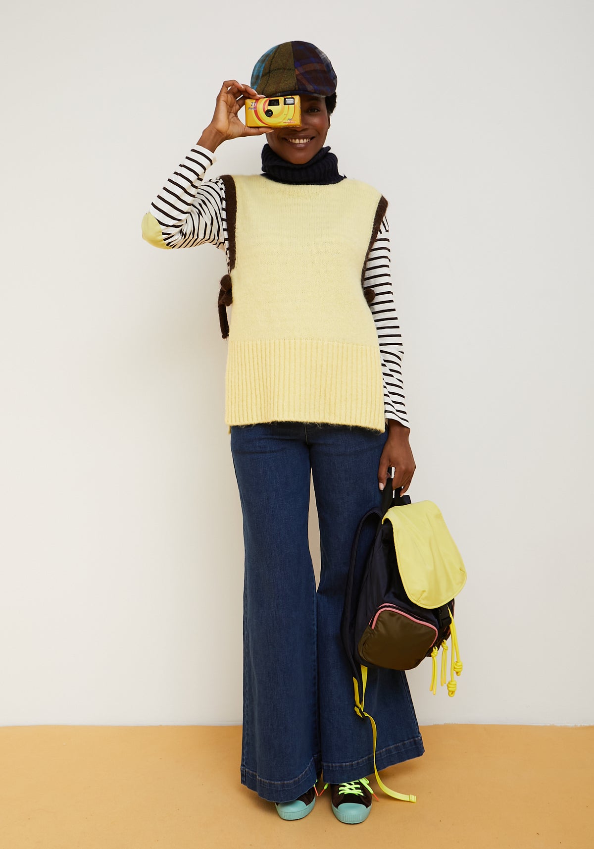 Gilet Maglia Clue Giallo