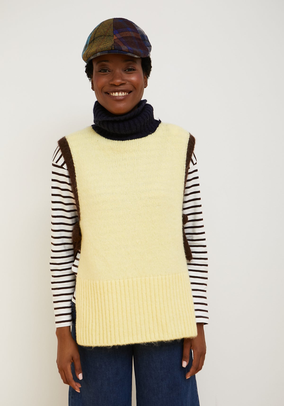 Gilet Maglia Clue Giallo