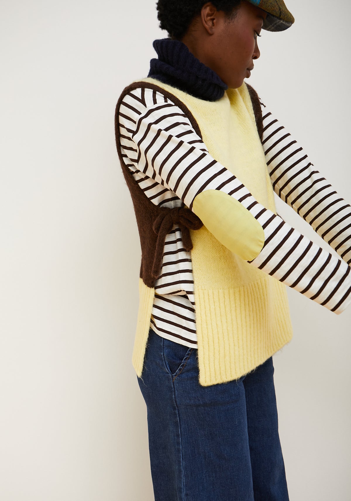 Gilet Maglia Clue Giallo