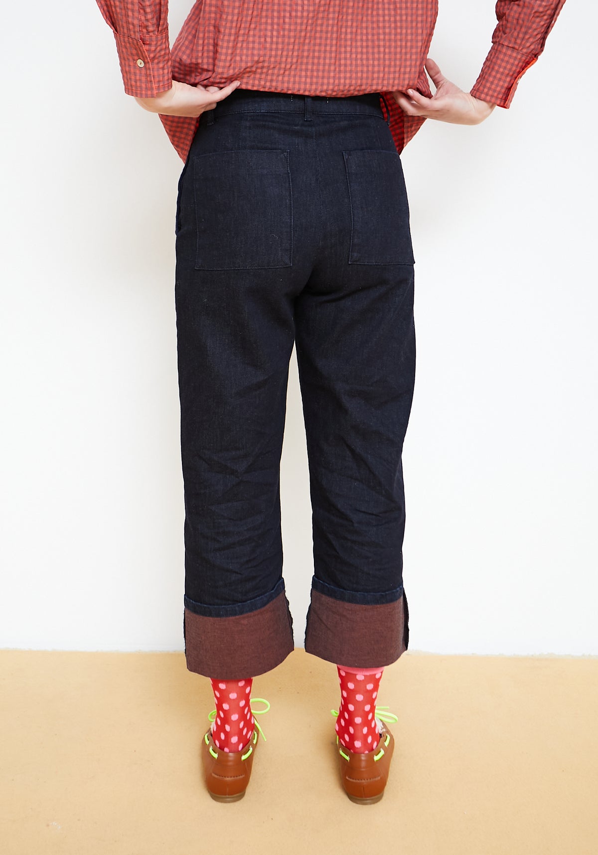 Brown Jenga Pants