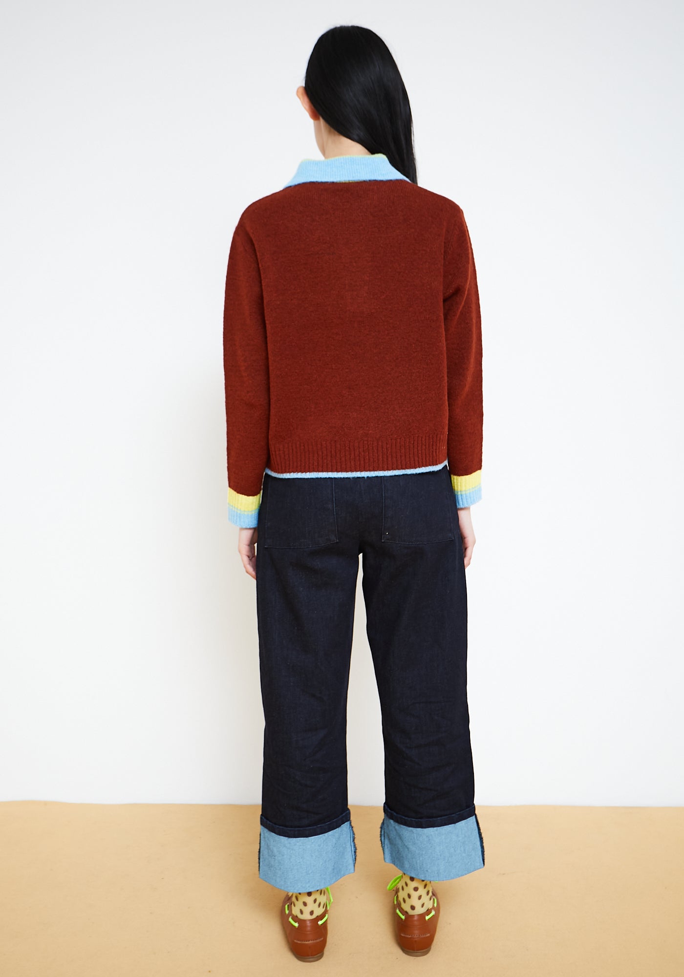 Maglione Country Marrone