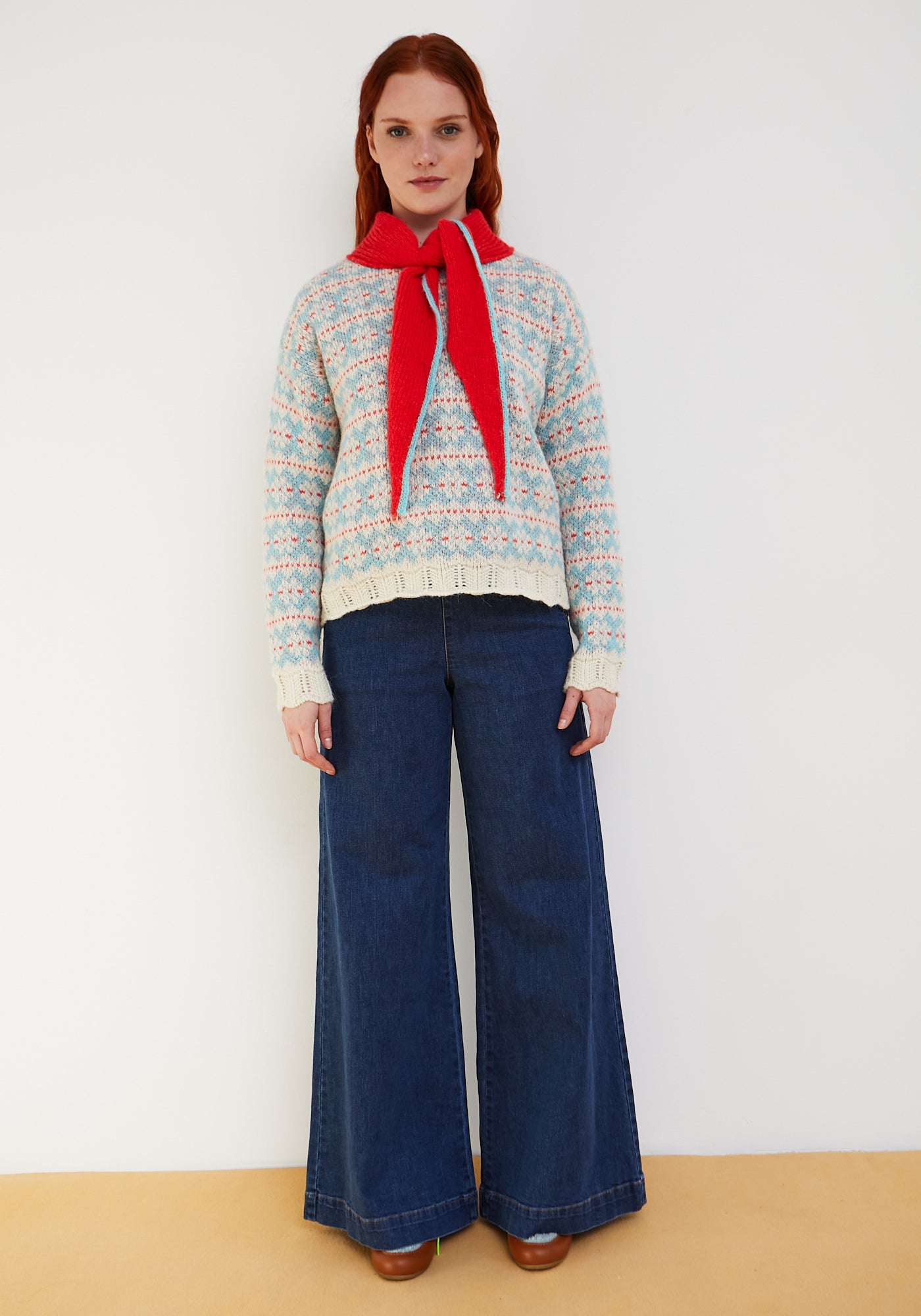 Pull Cowboy Rouge