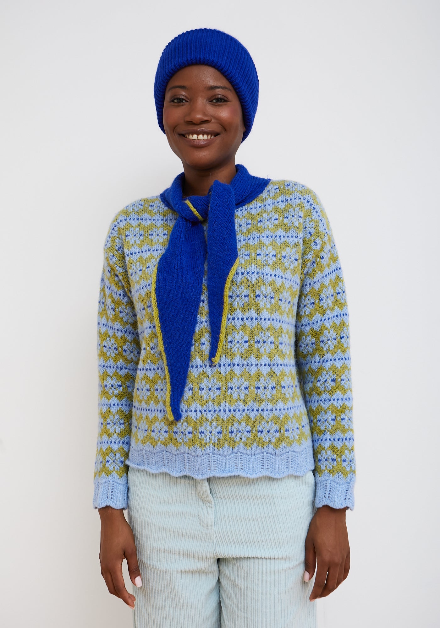Maglione Cowboy Blu