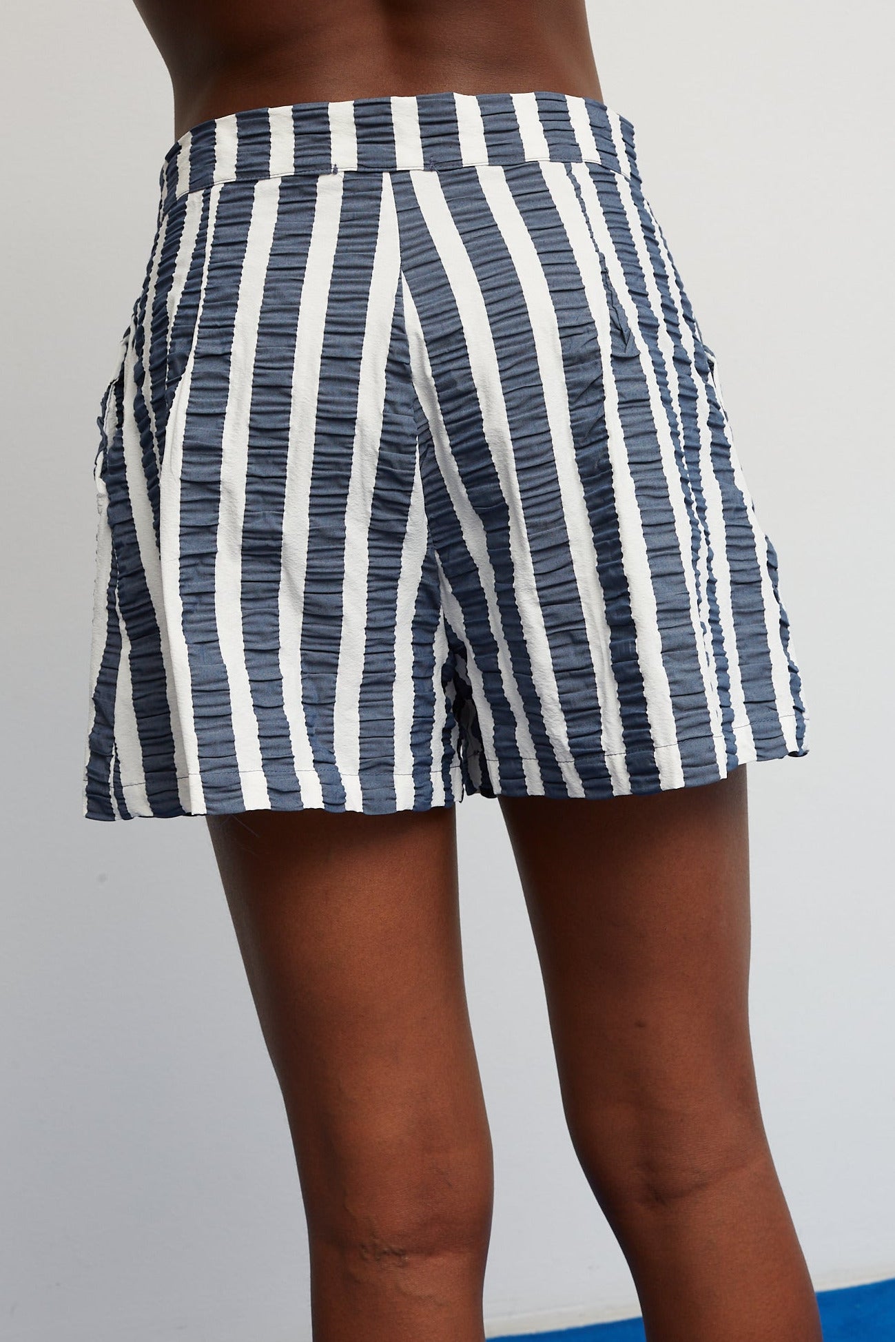 Star Shorts Gestreifte Blau