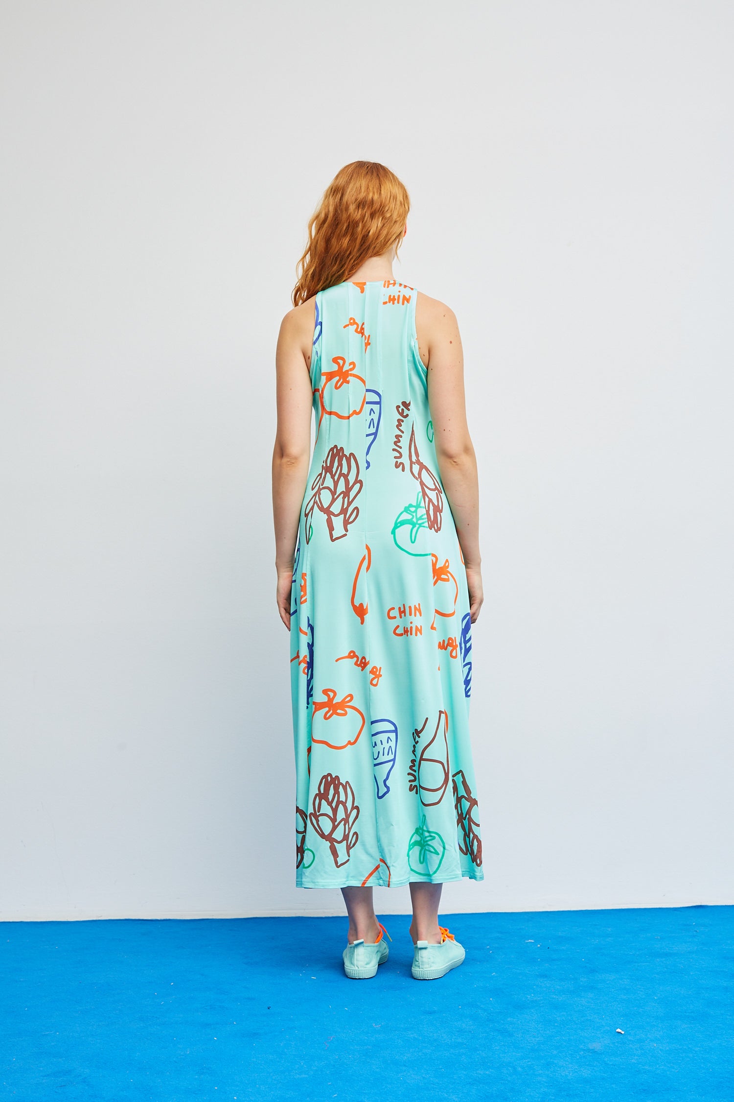 Vestito Crunch Aqua