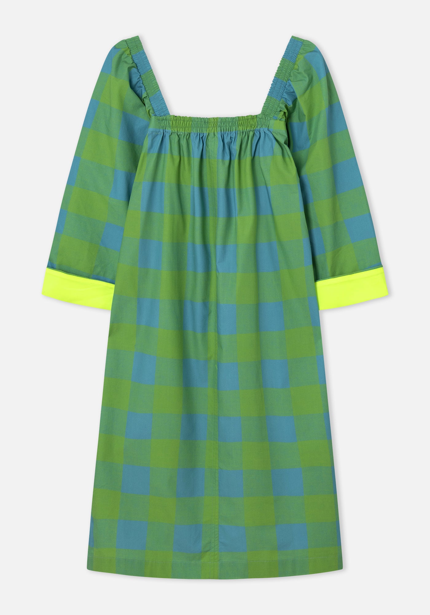 Vestido Sorbete Vichy Verde