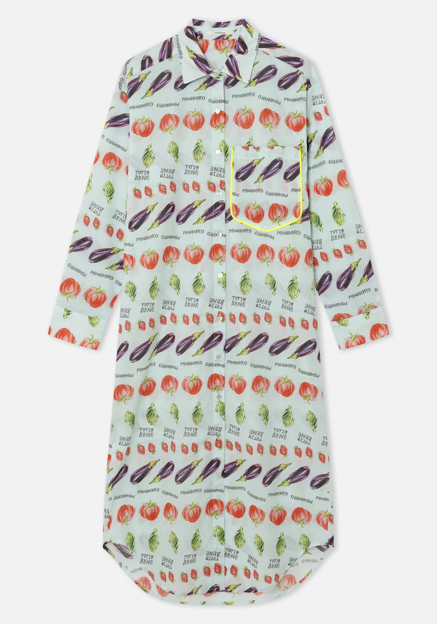 Aqua Boat Dress