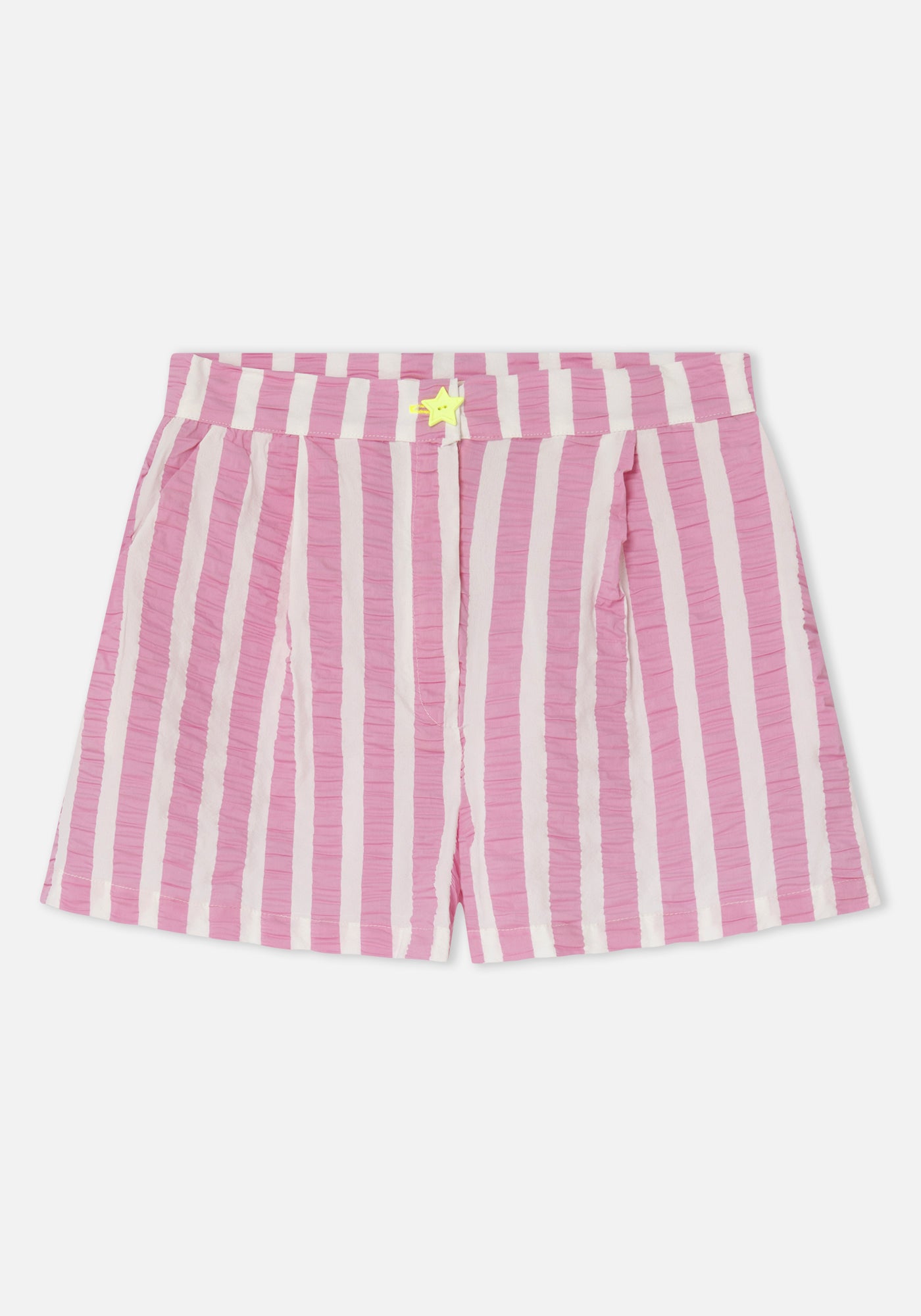 Pink Striped Star Shorts