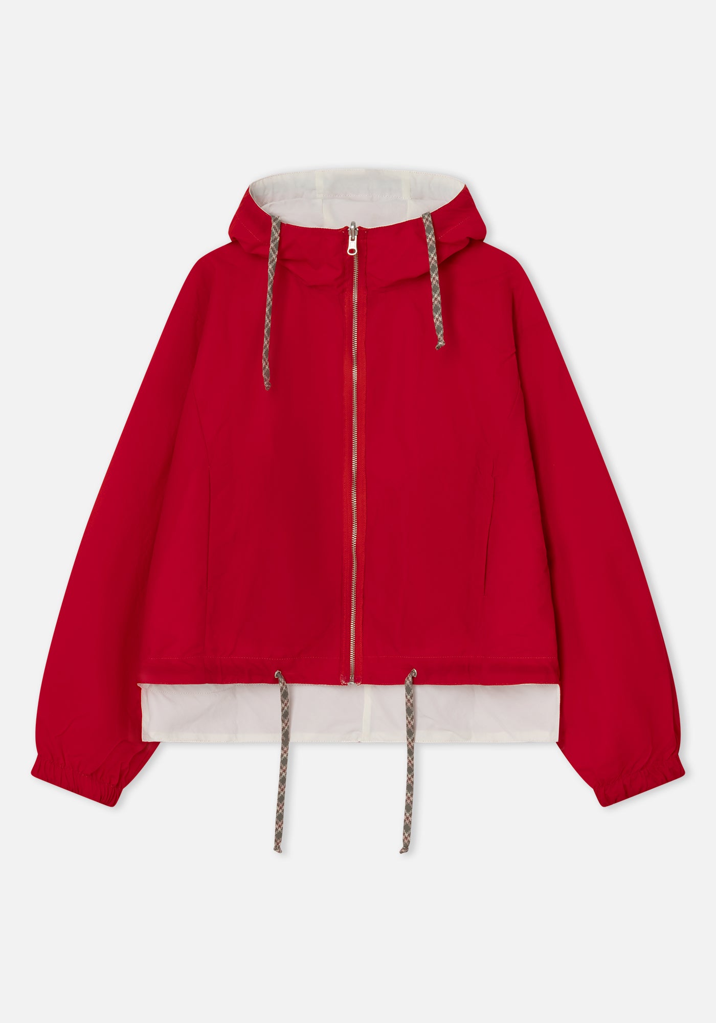 Roter Parra-Jacke