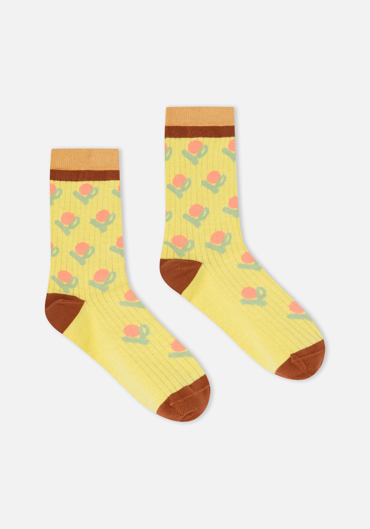 Calzini Fleur Giallo