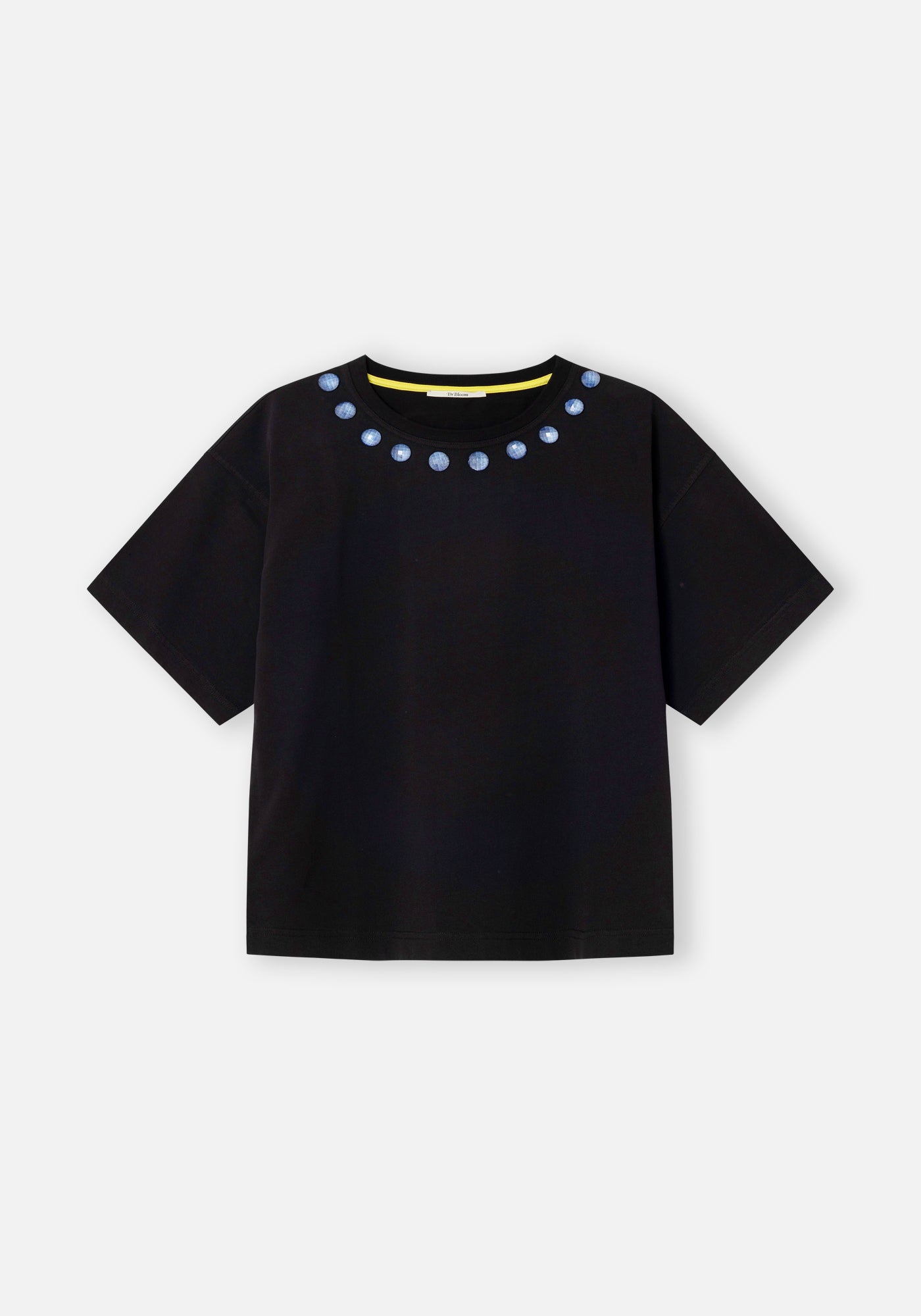 T-Shirt Dominó Schwarz