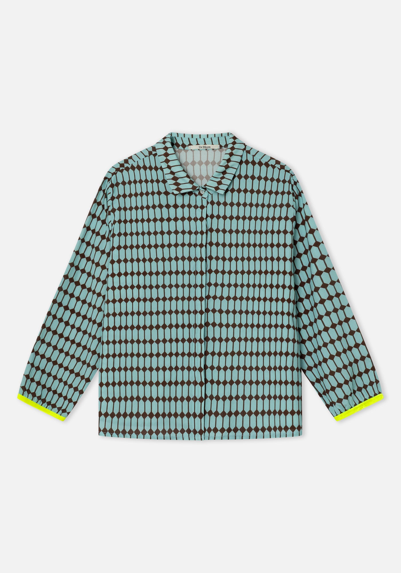 Camicia Rombo Acqua
