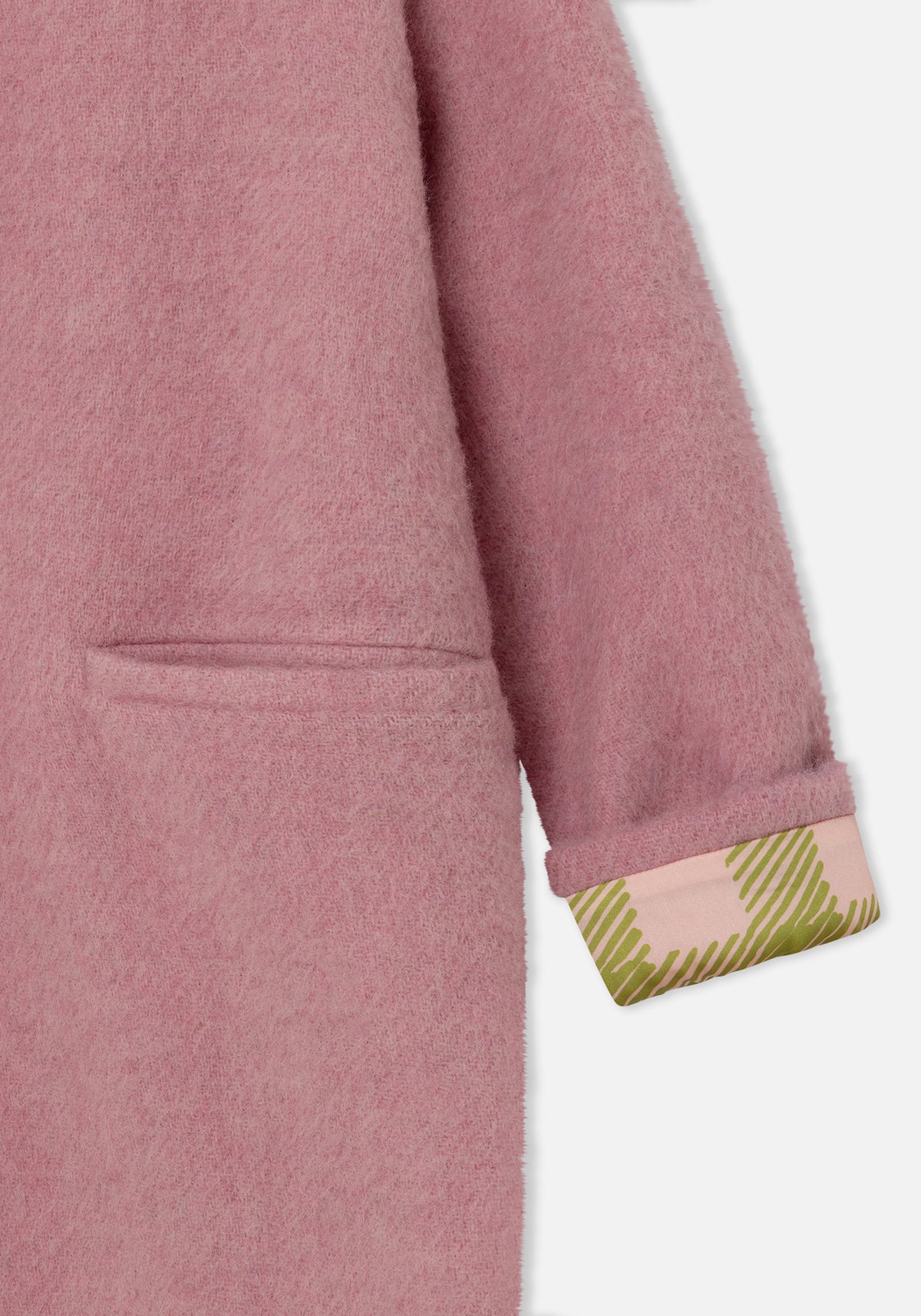 Pink Como Coat