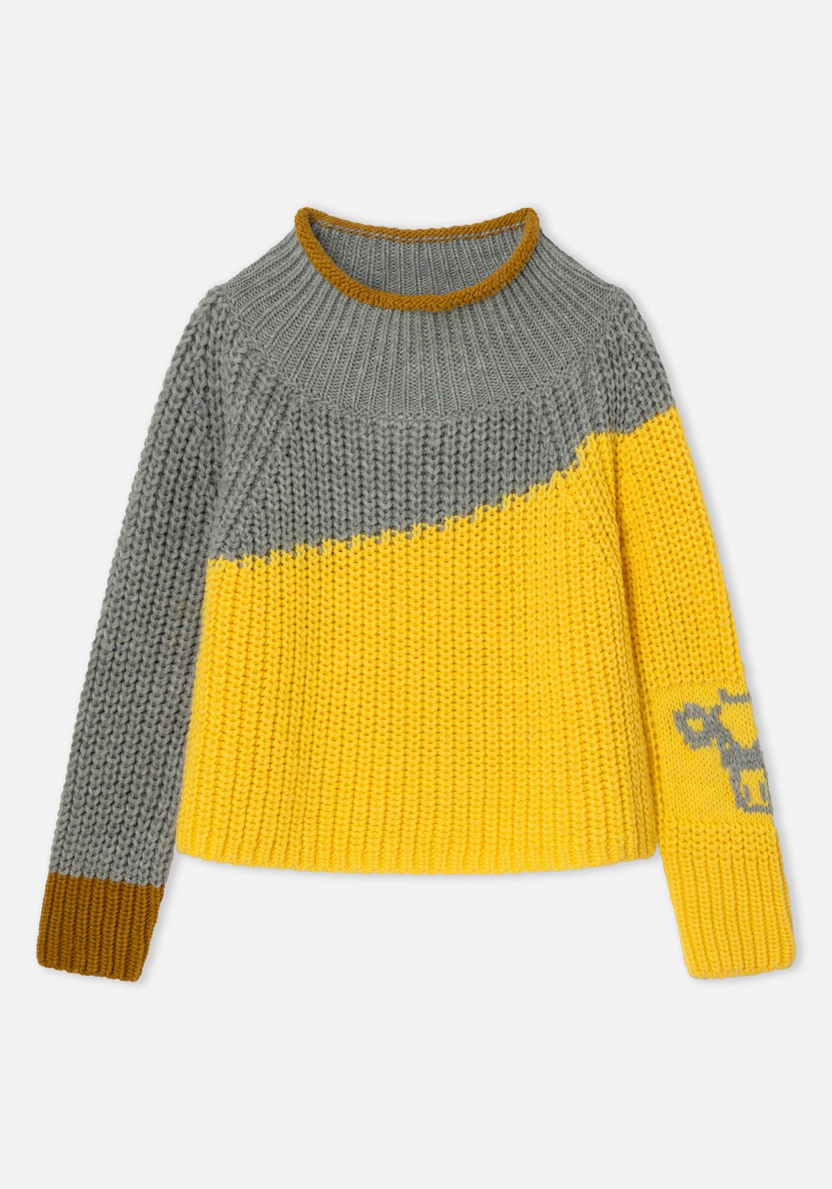 Grey Mow Sweater