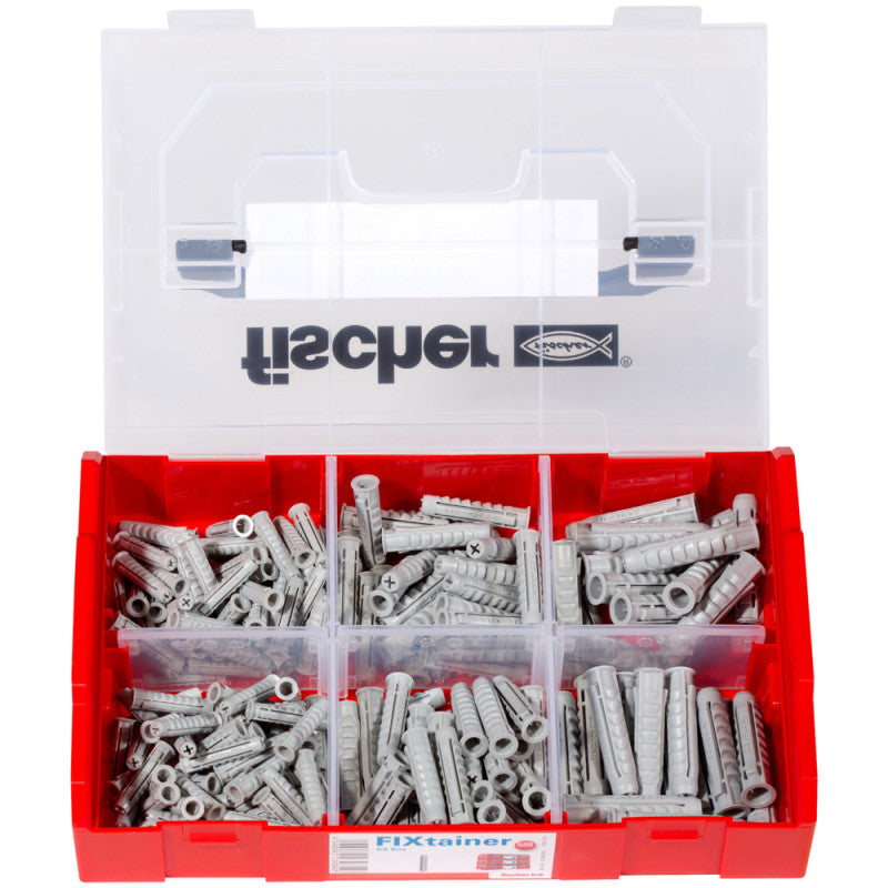 Boîte modulable FIXtainer FISCHER 534090 avec 210 chevilles à expansion SX