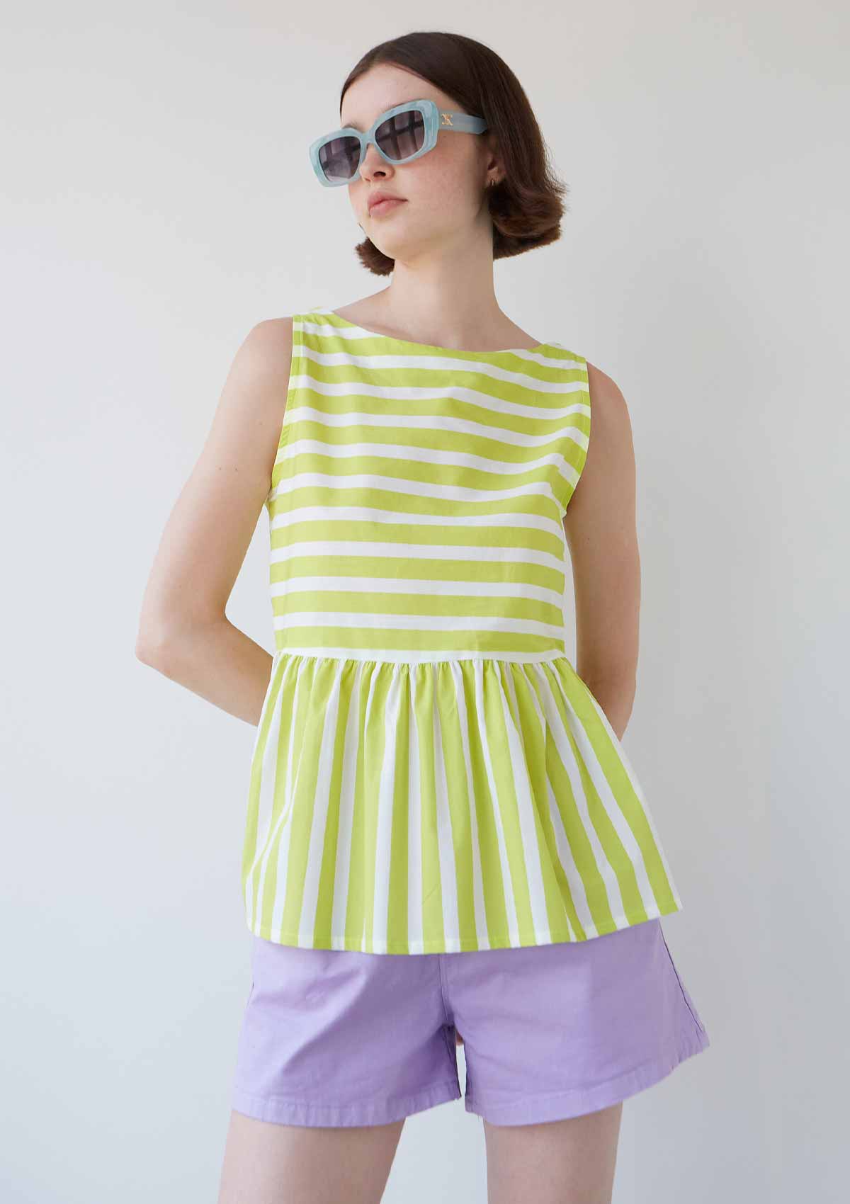 Top Ant Stripes Lime