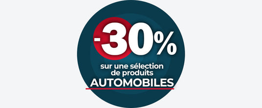 -30% sur une sélection automobile