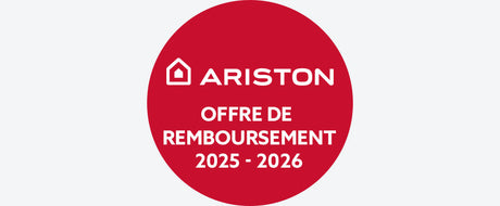 Offre de Remboursement ARISTON jusqu'au 31/12/26
