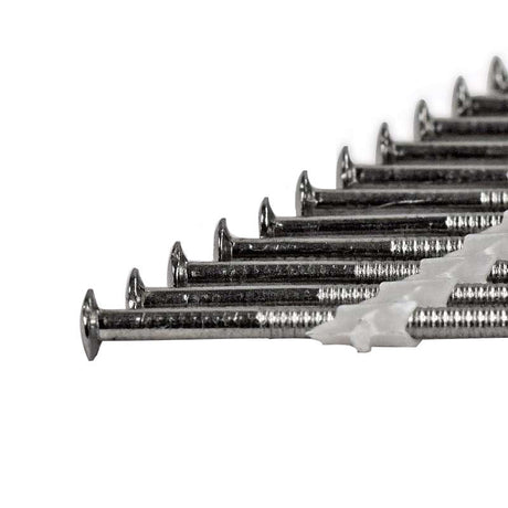 1000 Pointes en Bandes 34° -  70 mm x 2.8 34° Tête Bombée Inox A4 Annelée Liaison Plastique NORFIX NFX11414 A4