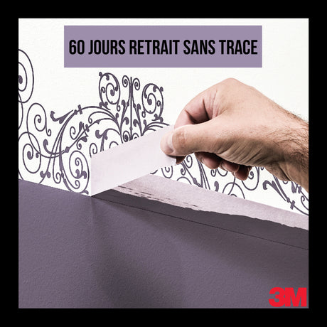 3M™ 2071 - Masquage haute précision - Surfaces délicates - PEFC Violet 50m x 24mm