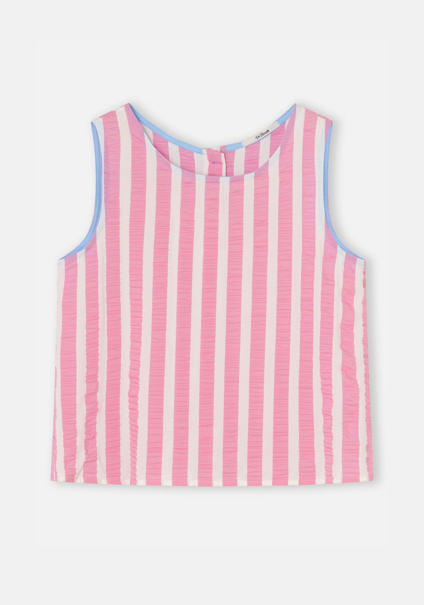 Top Ana Righe Rosa