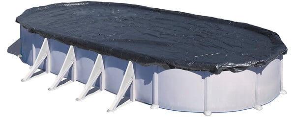 Bâche hiver 120g-m2 - Piscines D.6,1x3,75m