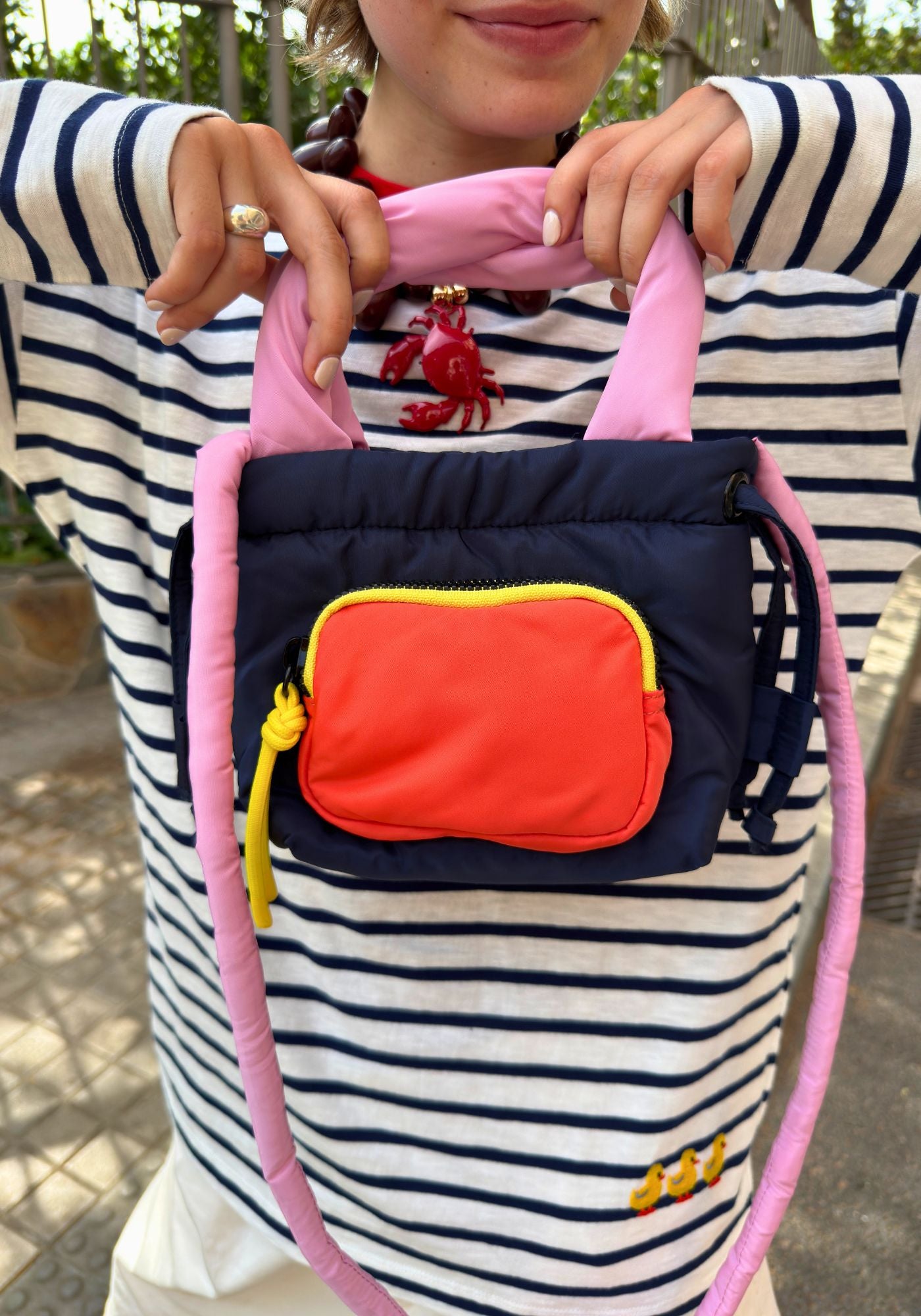 Bolso Flip Azul Marino