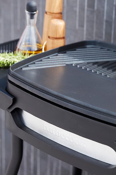 Barbecue électrique sur pied avec 2 tablettes - 2000W