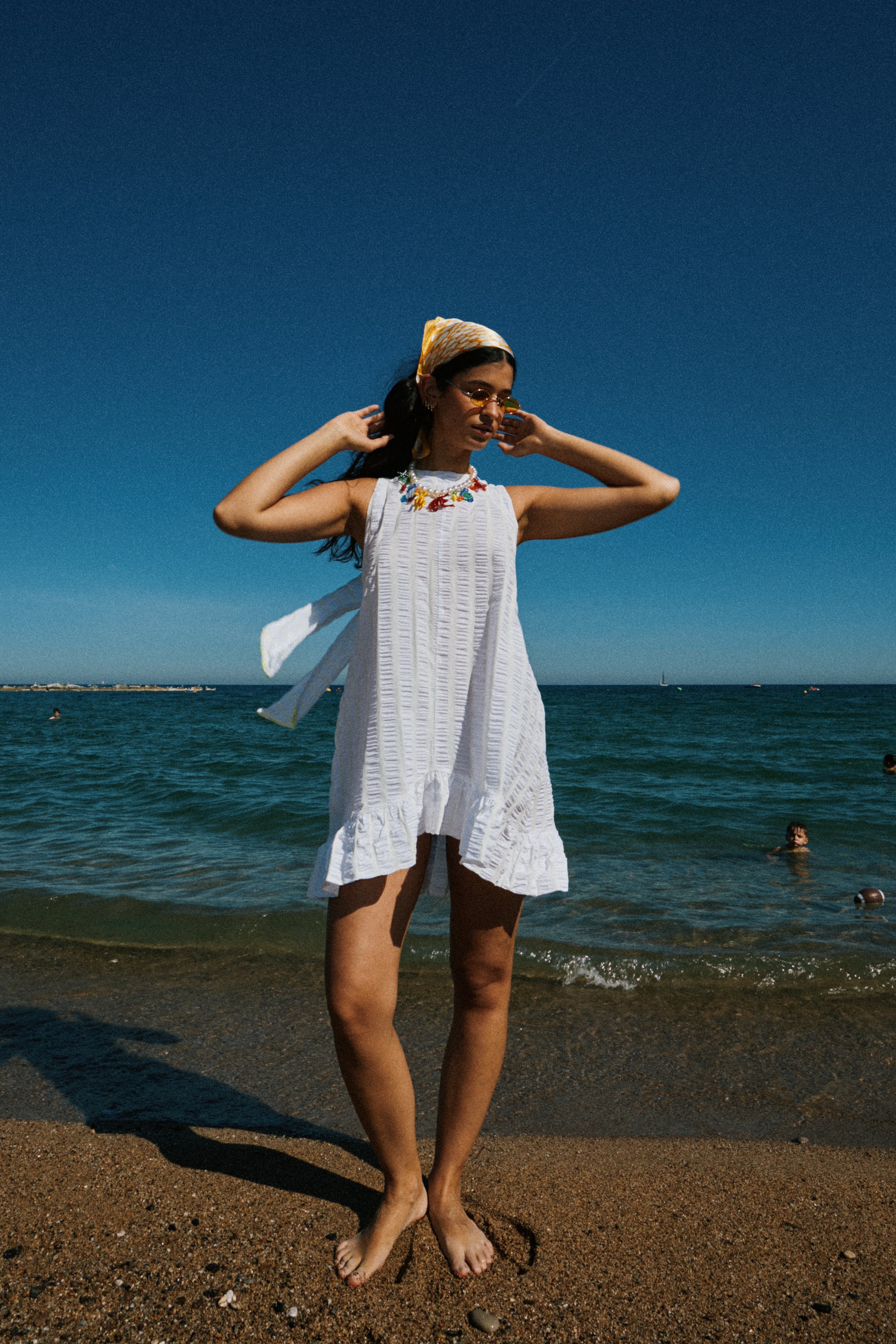 Vestito Cocomero Bianco